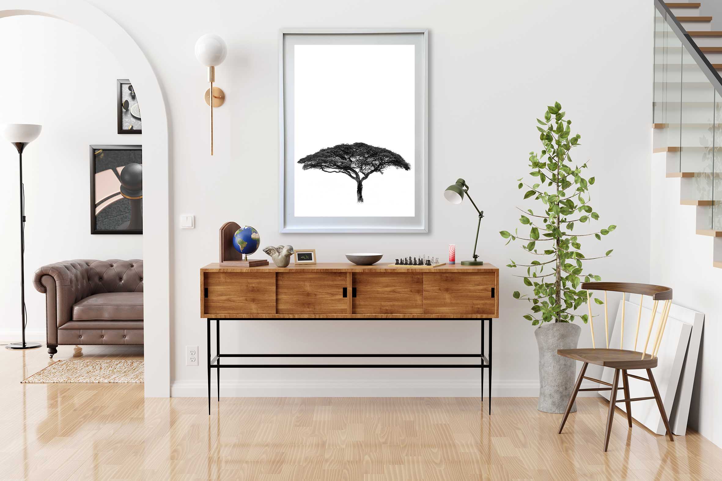 Limited Edition Acacia Landscape - NetDécor 