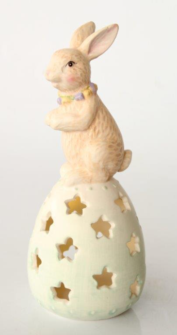 Bunny Standing On Egg LED Light - NetDécor 