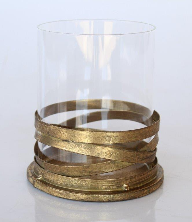 Metal ring 2025 candle holder