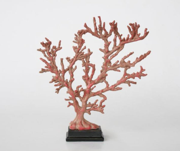 Dusty Red Large Coral - NetDécor 