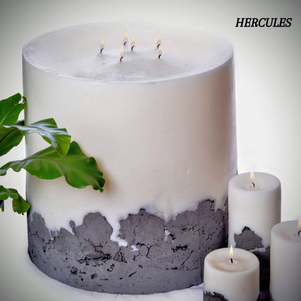 Luxury Handcrafted Local Candles  - The HERCULES - NetDécor 