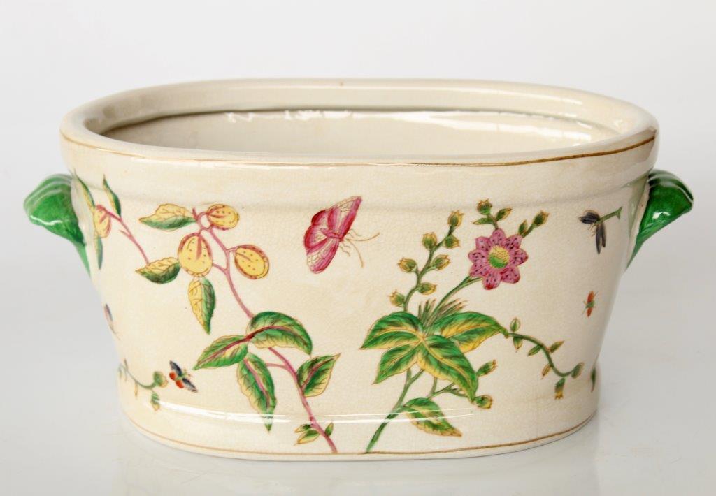 Pink Flower & Butterfly Footbath - NetDécor 