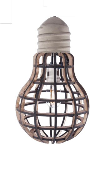 Eco Friendly Lampadina Chandelier - NetDécor 