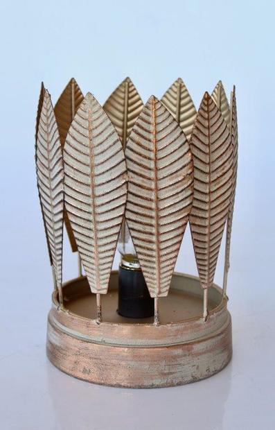 Metal Copper Distressed LED Light - NetDécor 