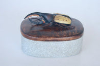 Oval Box with Insect - NetDécor 