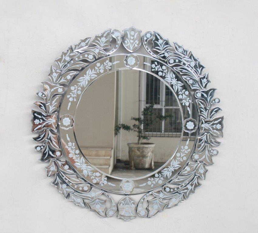 Small Round Venetian Mirror - NetDécor 