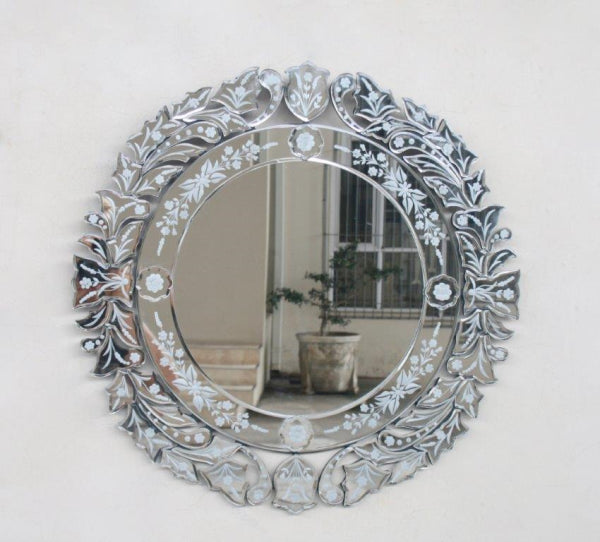 Small Round Venetian Mirror - NetDécor 