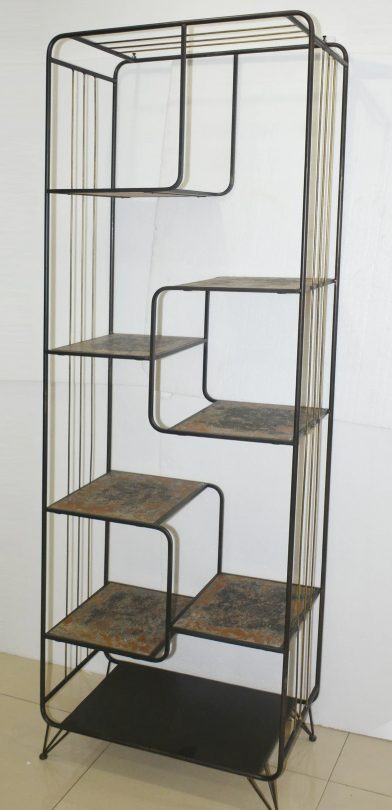 Bronze Metal Shelf - NetDécor 