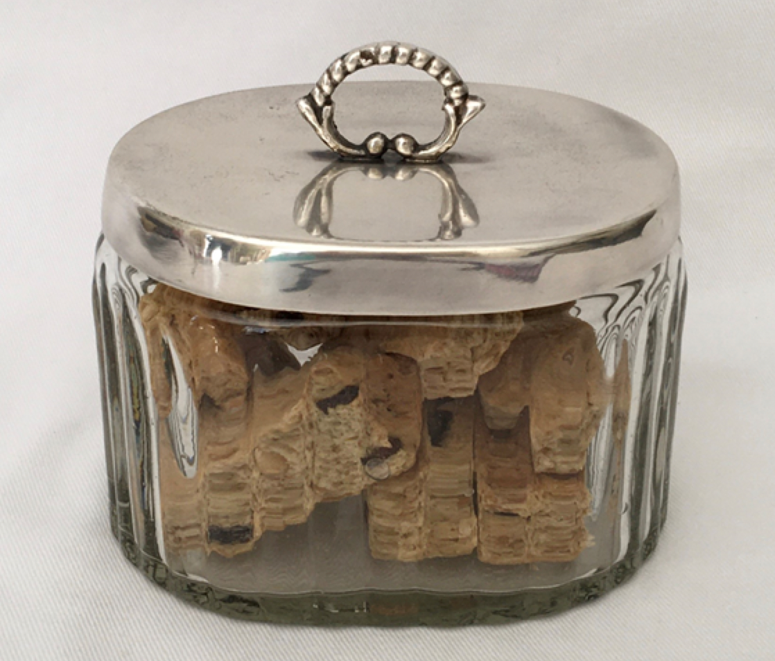 Jar Glass Oval French - NetDécor 