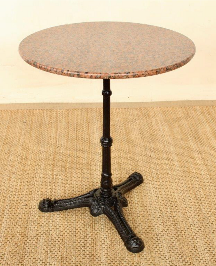 Brown Marble Top Table - NetDécor 