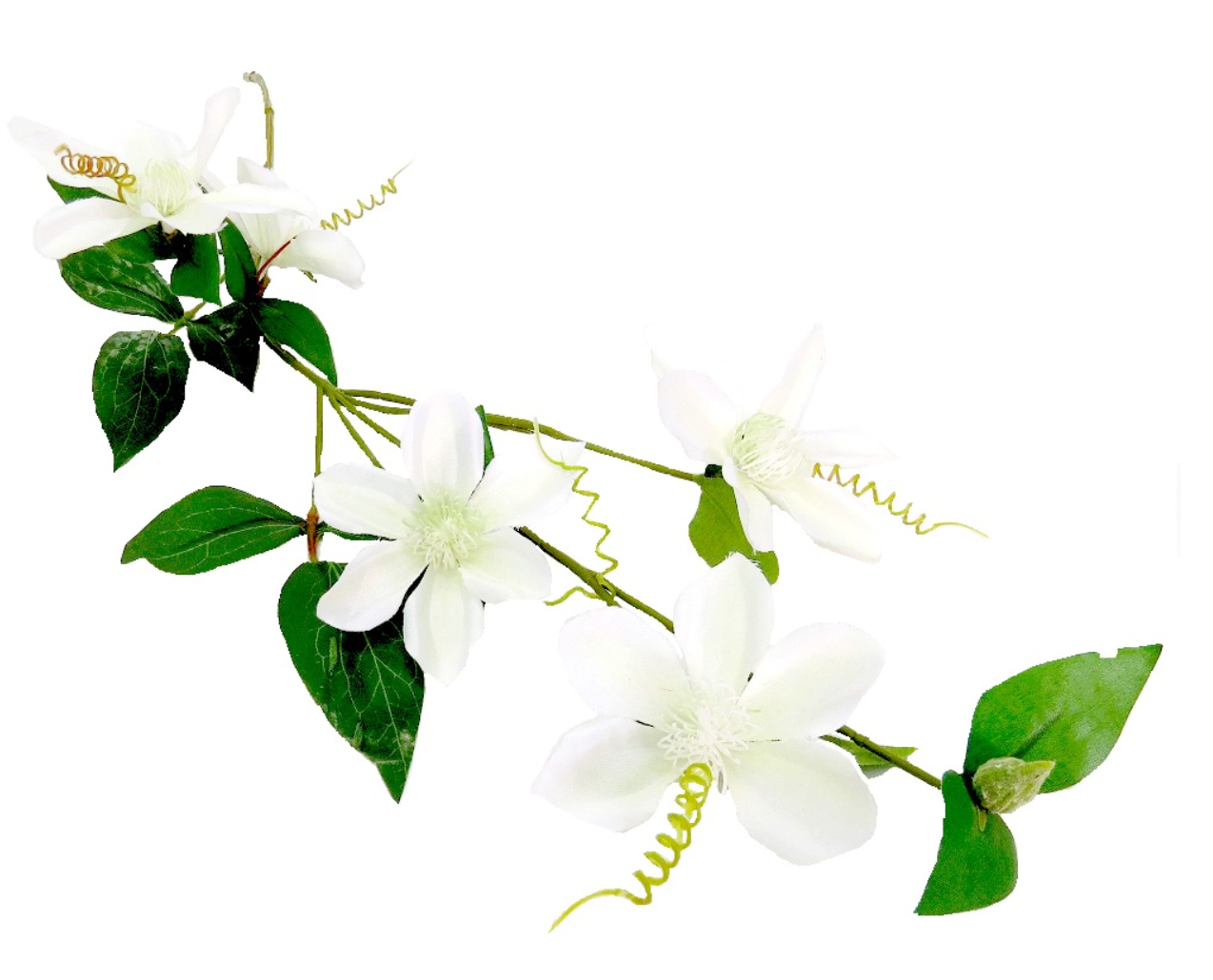 6 Stems Clematis Flowers - NetDécor 