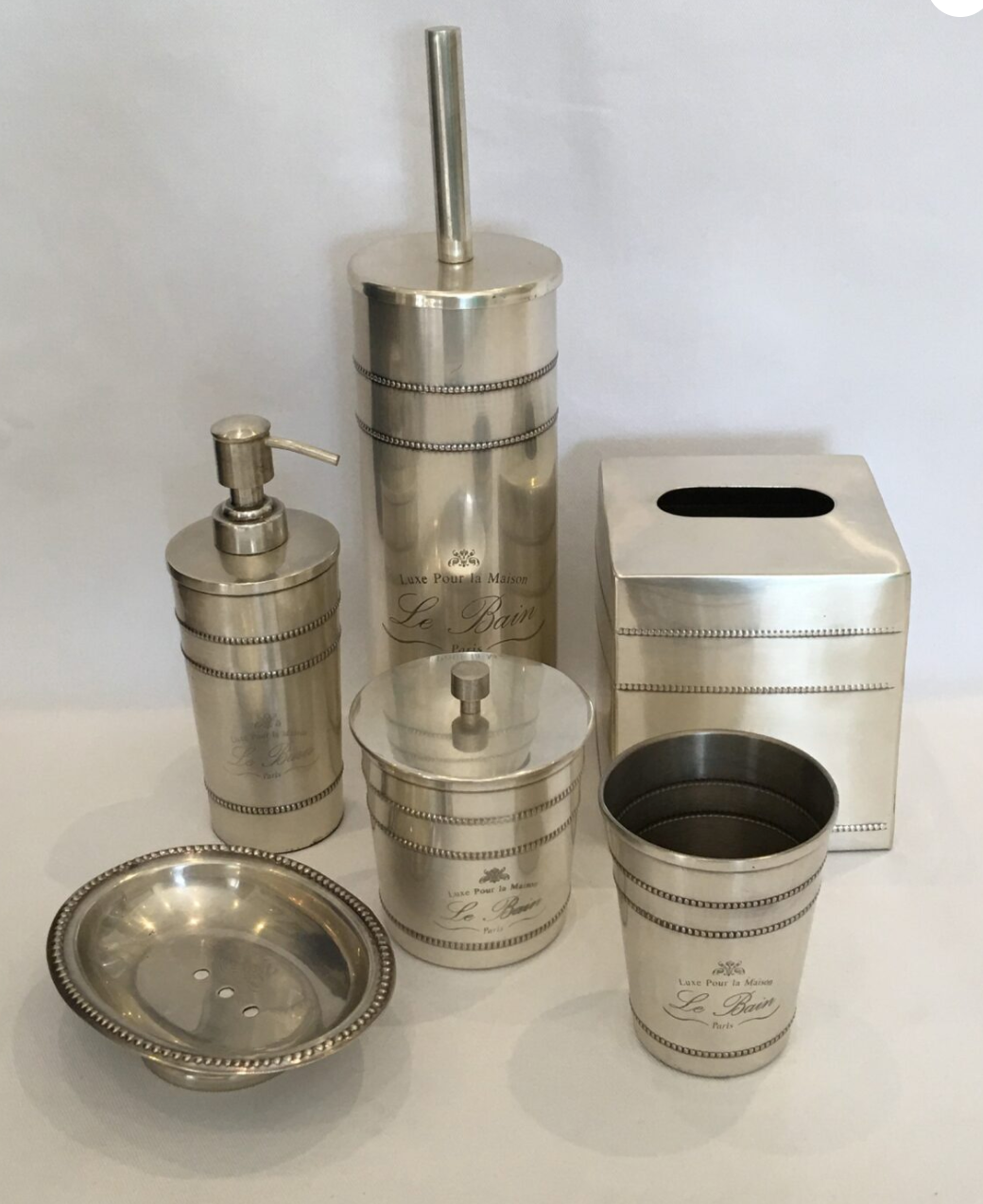 Luxury Beaded Royal Bathroom Accessories - NetDécor 