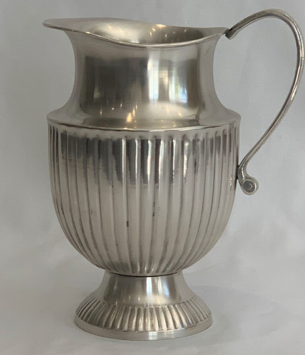 Greek Vintage Pewter Jug - NetDécor 