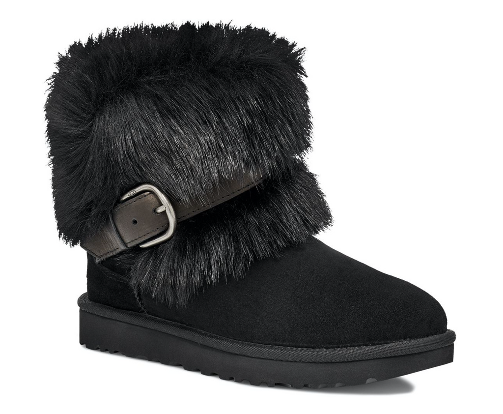 UGG - Classic Buckle Mini Black - NetDécor 