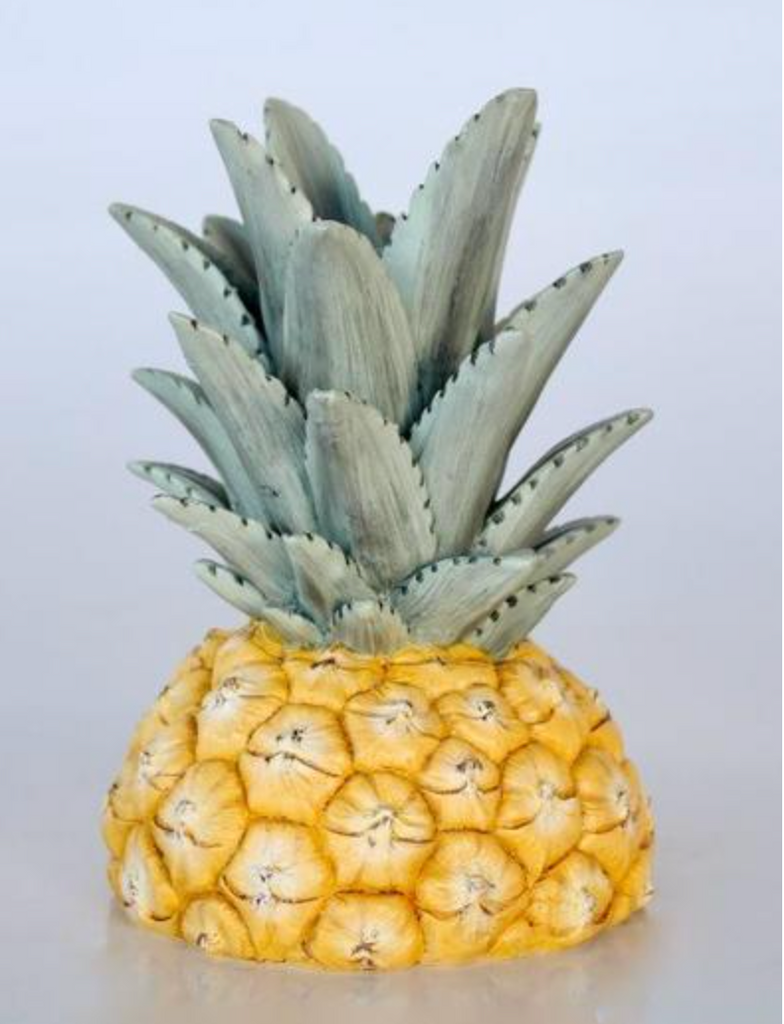 RESIN PINEAPPLE CANDLE HOLDER - NetDécor 