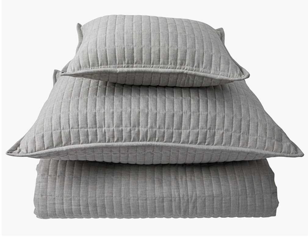 Reed Family Linen - Rectangle Quilted Pillowcases - NetDécor 