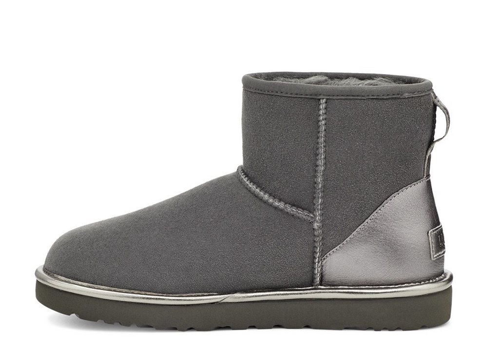 UGG Classic Mini Shine Charcoal - NetDécor 