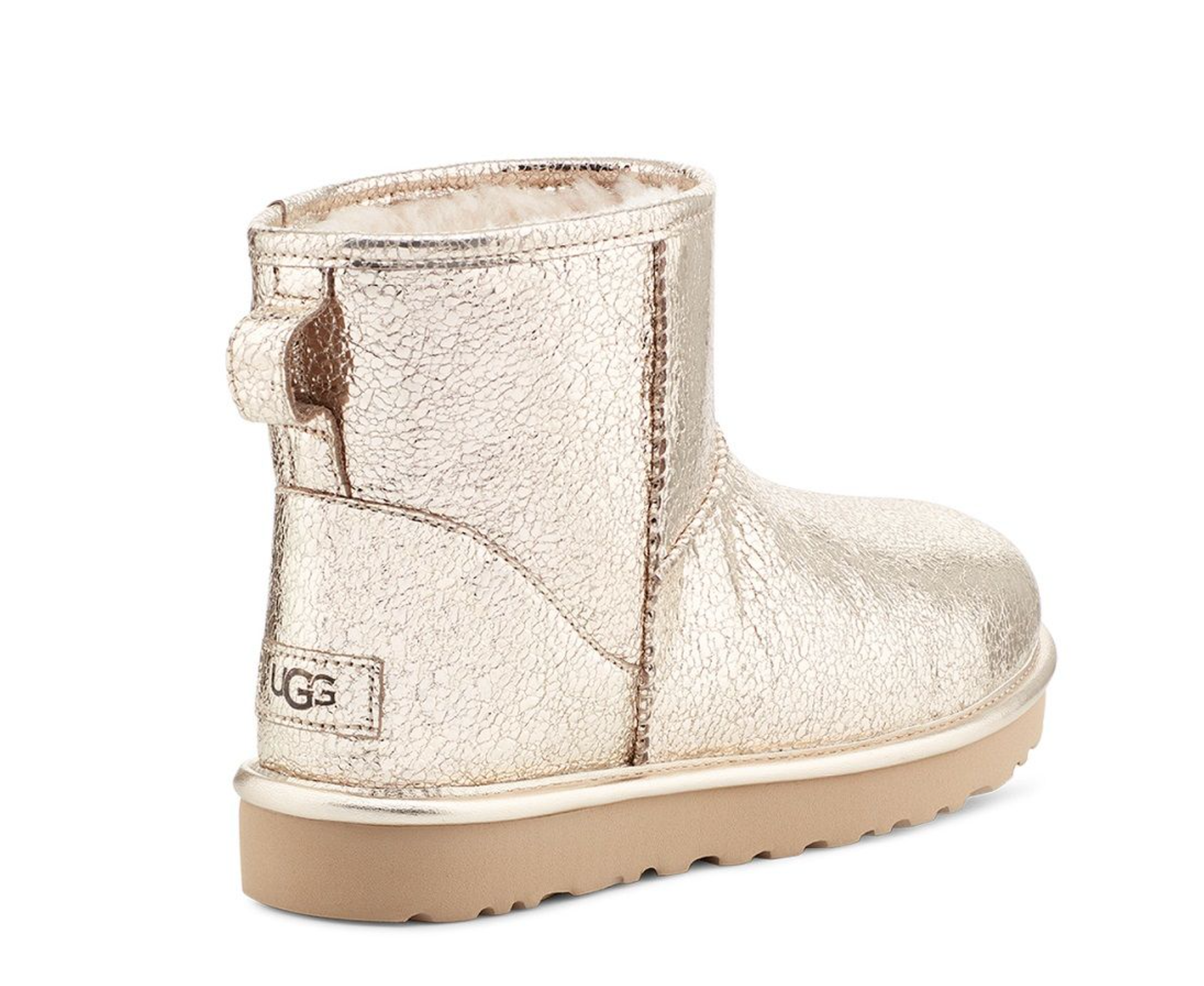 UGG Classic Mini Met Sparkle Soft Gold NetD cor