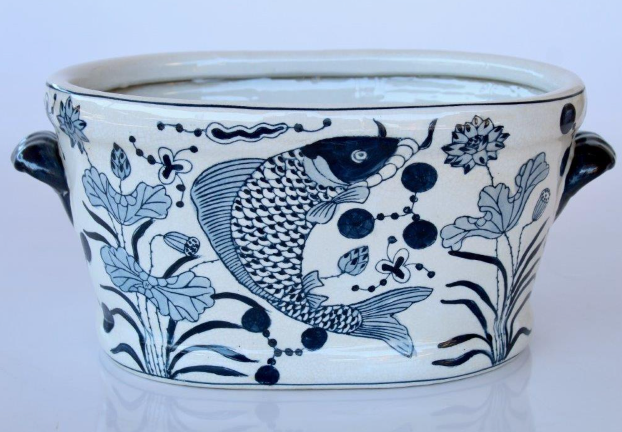 BLUE FISH FOOT BATH - NetDécor 