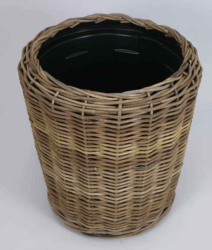 Rattan Thick Lined Planter - NetDécor 