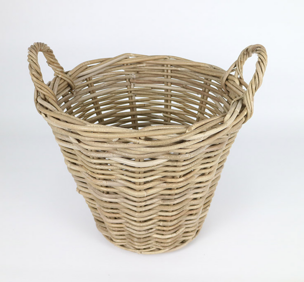 Wastepaper Basket Single With Handle - NetDécor 