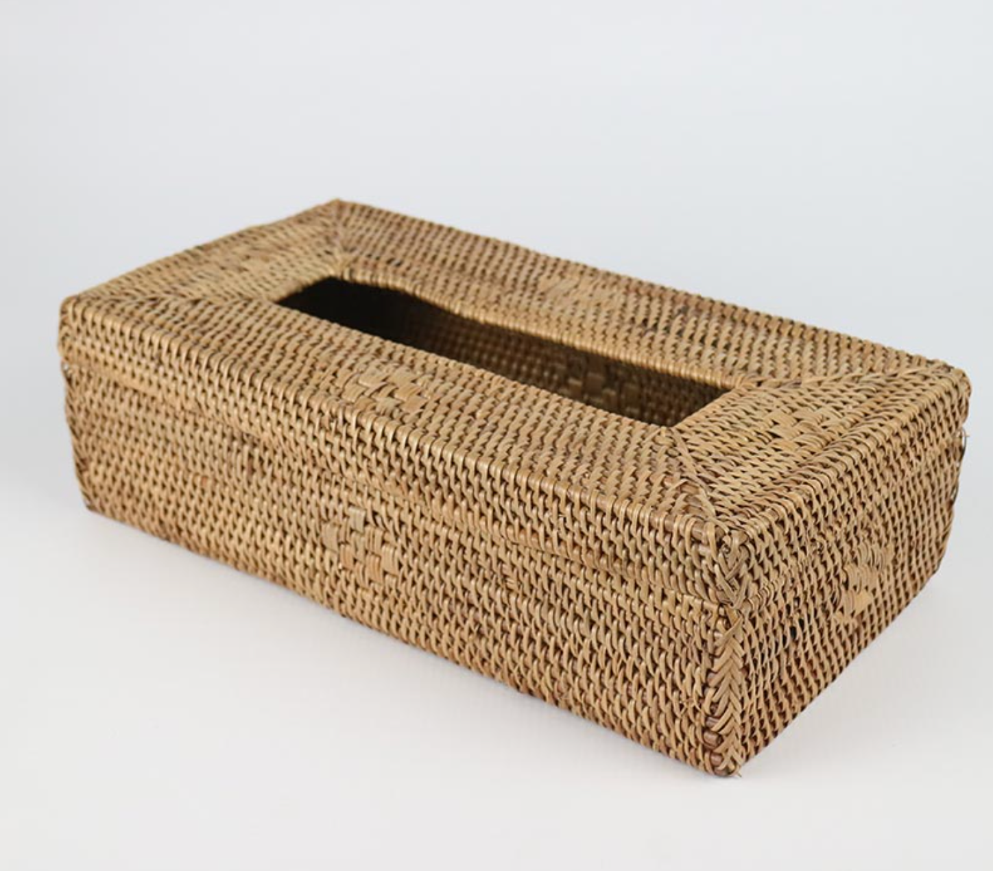 Rattan Tissue Box Rectangle – NetDécor