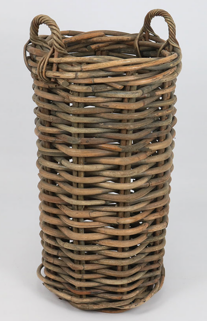 RATTAN THICK GIANT UMBRELLA STAND NATURAL - NetDécor 