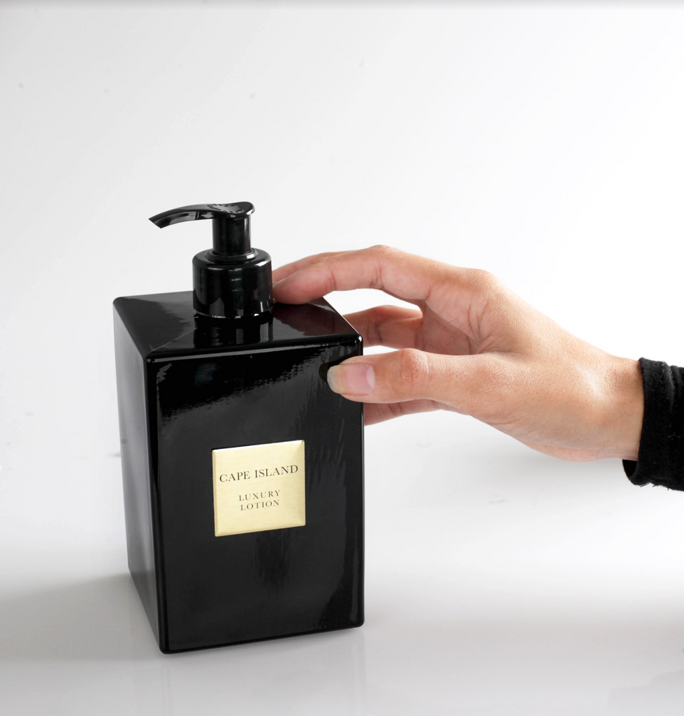 Cape Island - Black Gold - 500ml Luxury Liquid Soap & 500ml Lotion Set - NetDécor 