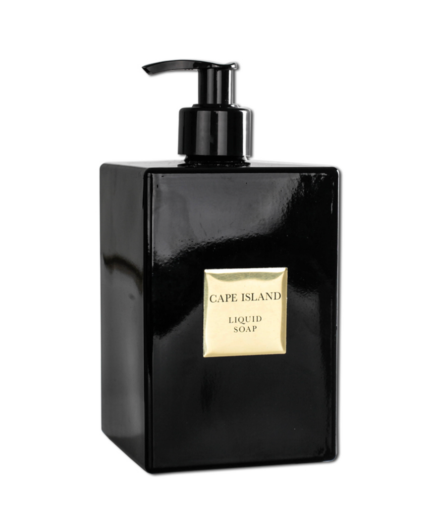 Cape Island - Black Gold - 500ml Luxury Liquid Soap & 500ml Lotion Set - NetDécor 