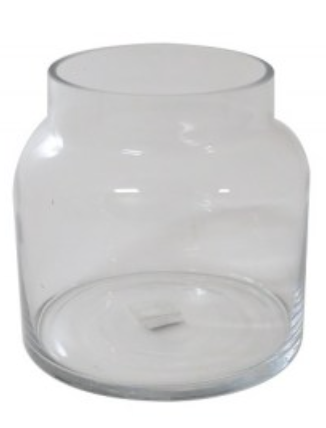 Clear 15cm Profile Jar - NetDécor 