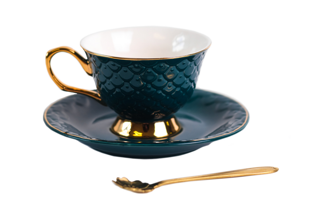 Milan Tea Cups and Saucers - NetDécor 