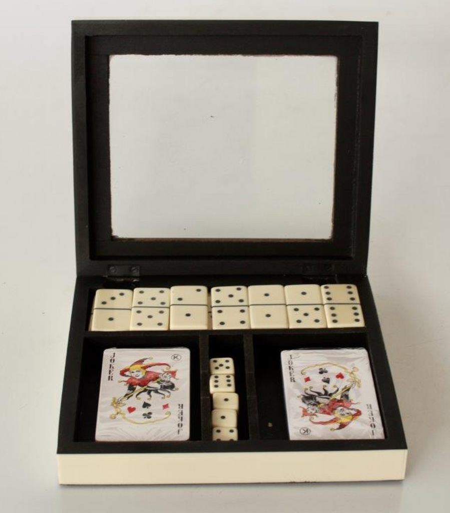 Cards and Dominoes Game Set - NetDécor 