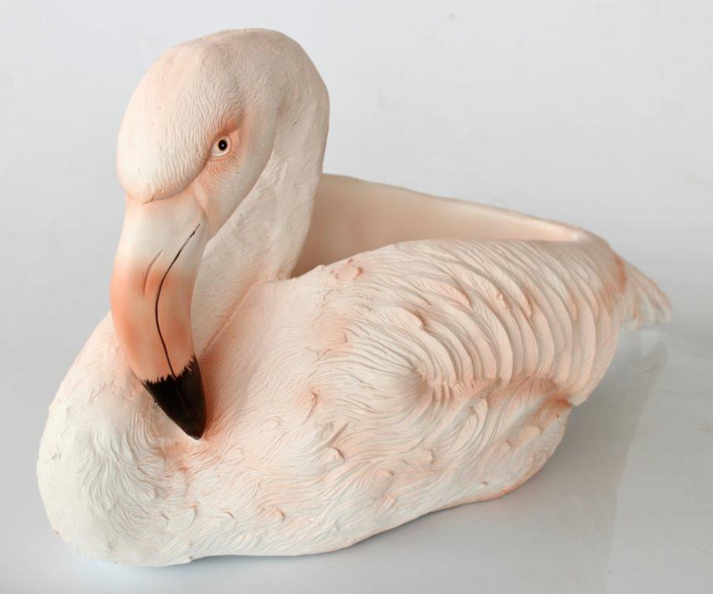 Extra Large Flamingo Planter - NetDécor 