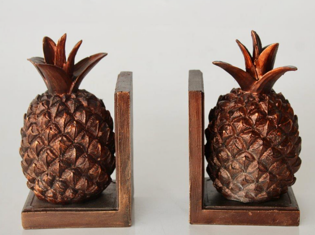 Pineapple Bookends - NetDécor 
