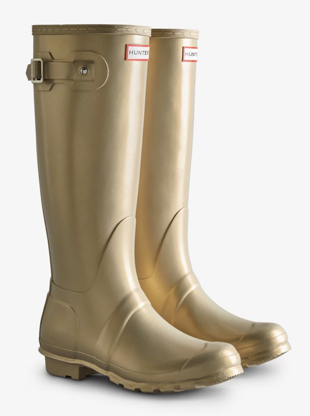 Gold hunter boots best sale