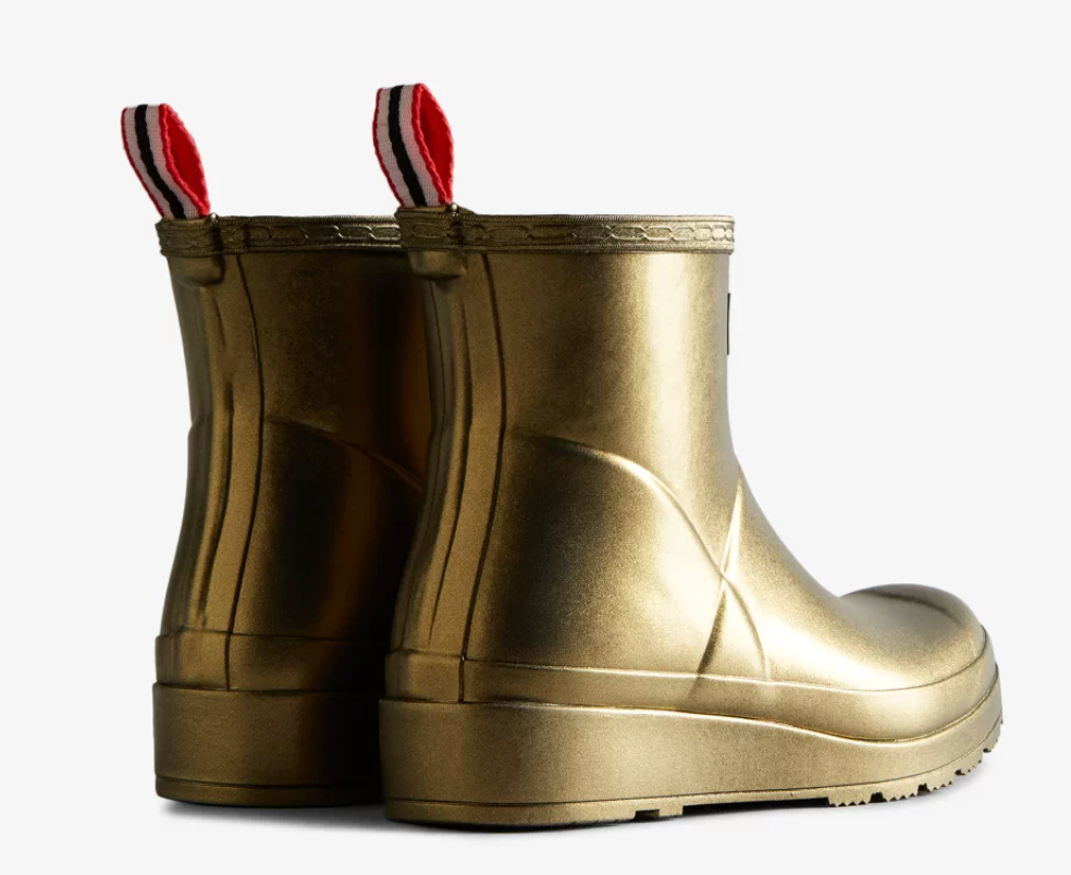 Gold 2025 hunter wellies