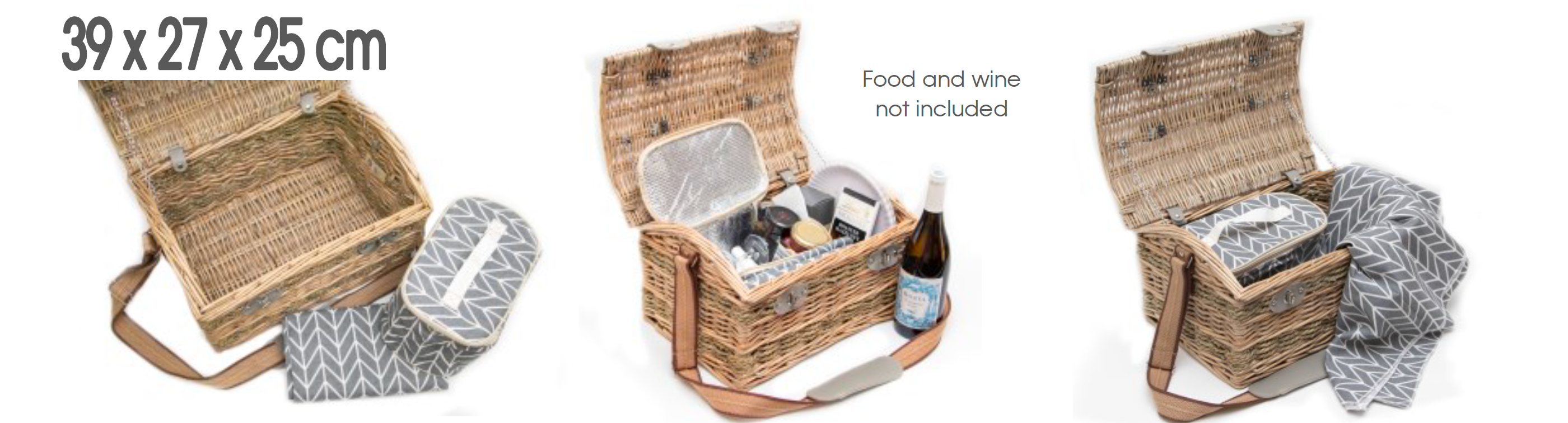 Classic Picnic Basket - NetDécor 