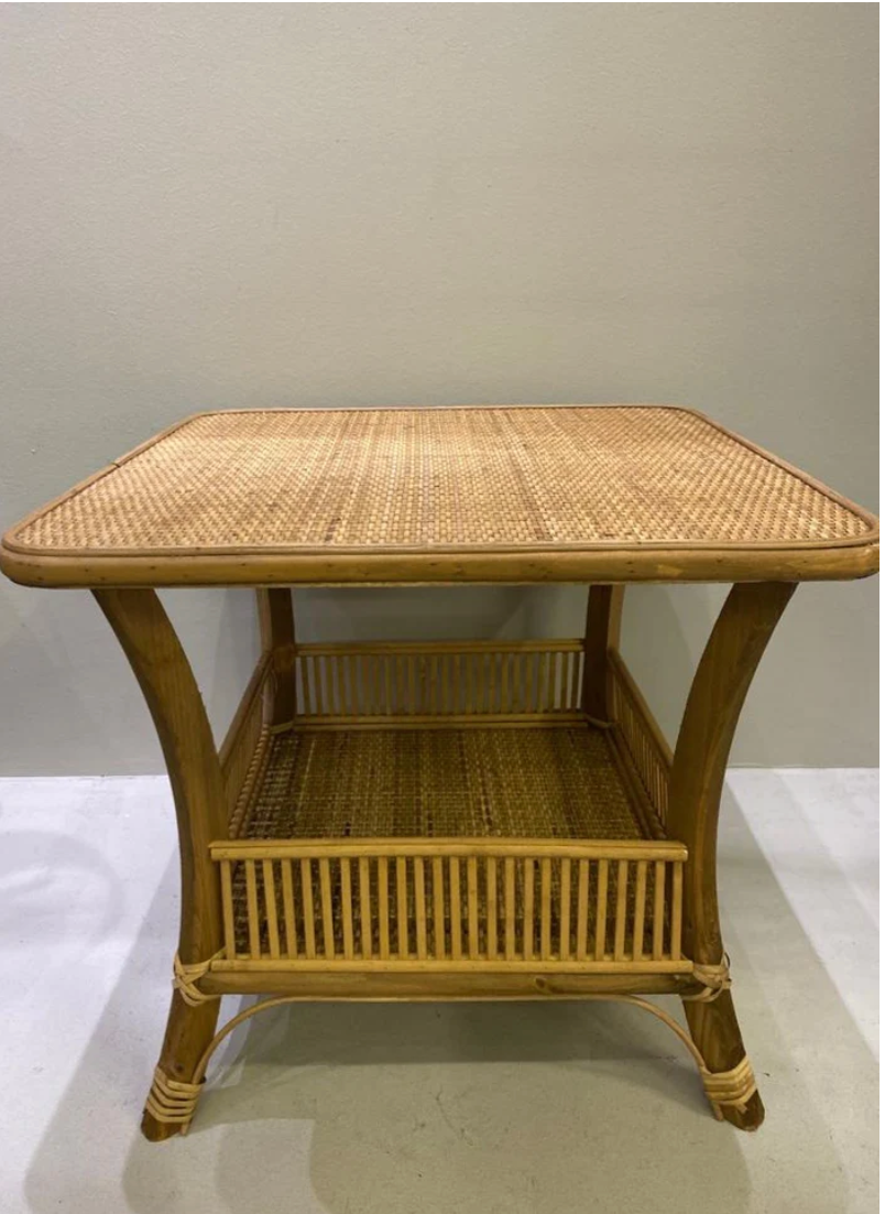 Rattan Cafe Table - NetDécor 