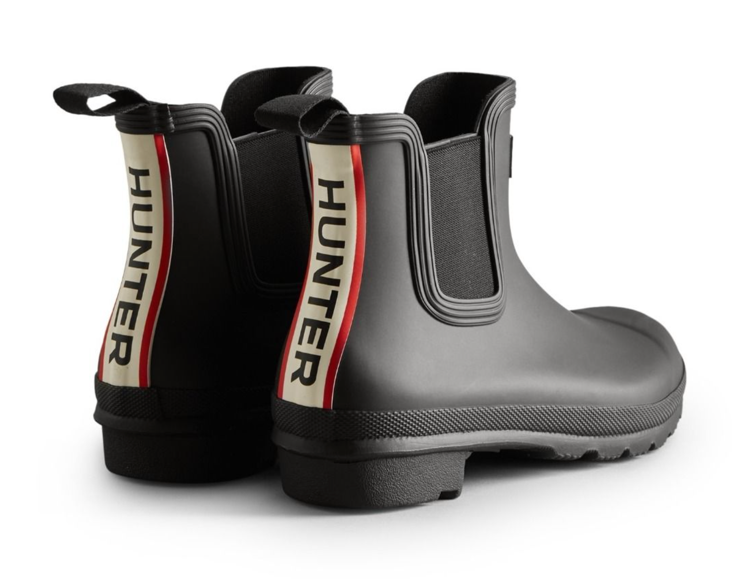 Hunter garden top stripe boots