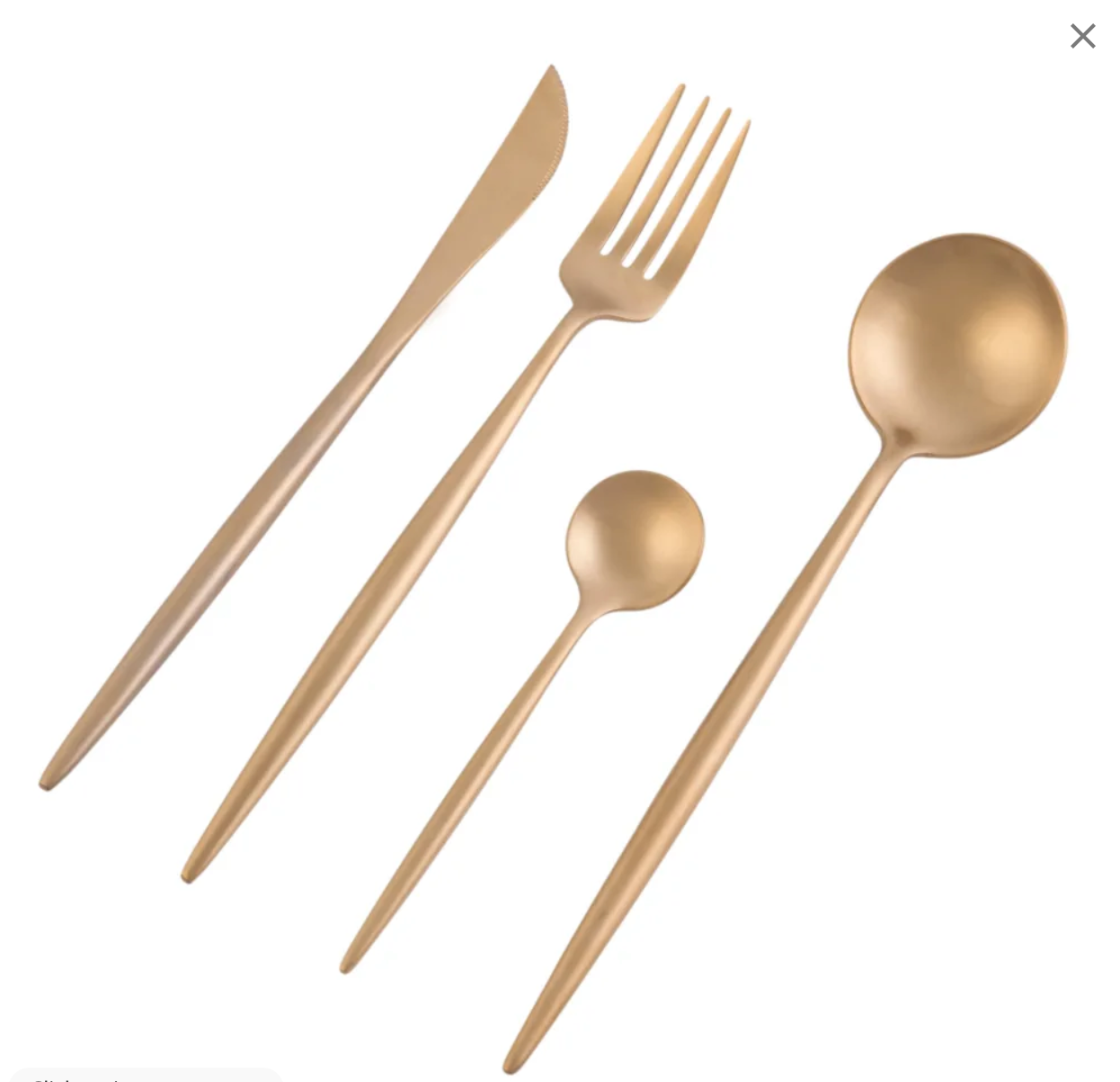 Dubai Matt Gold Titanium 16 Piece - NetDécor 