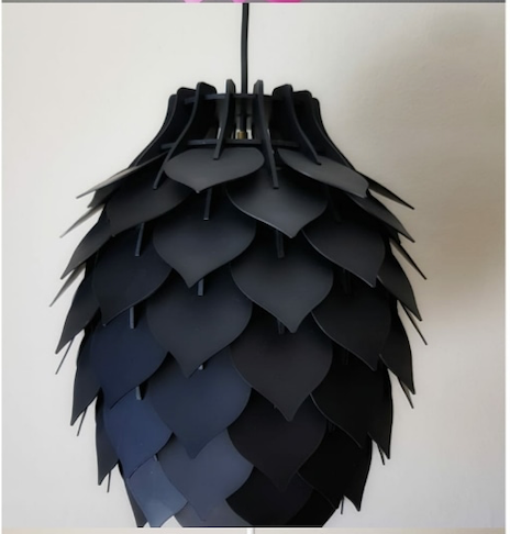 Eco Friendly Pino Polymer Chandelier - NetDécor 