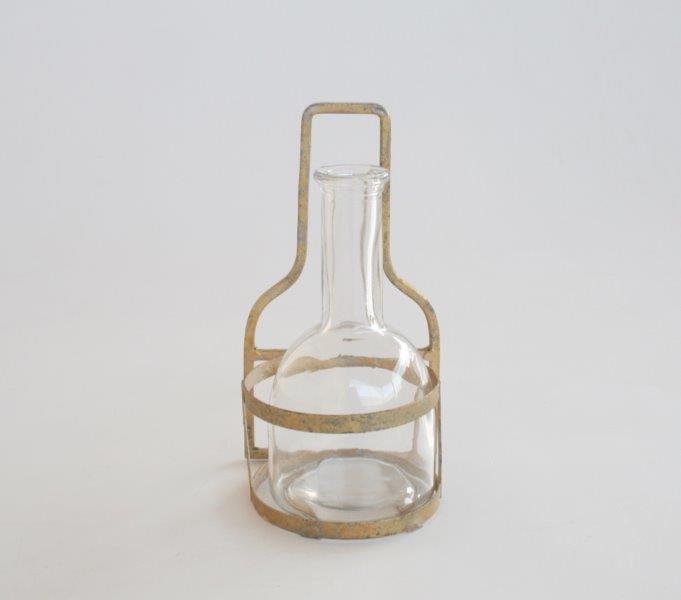 Single Glass Vase Holder - NetDécor 