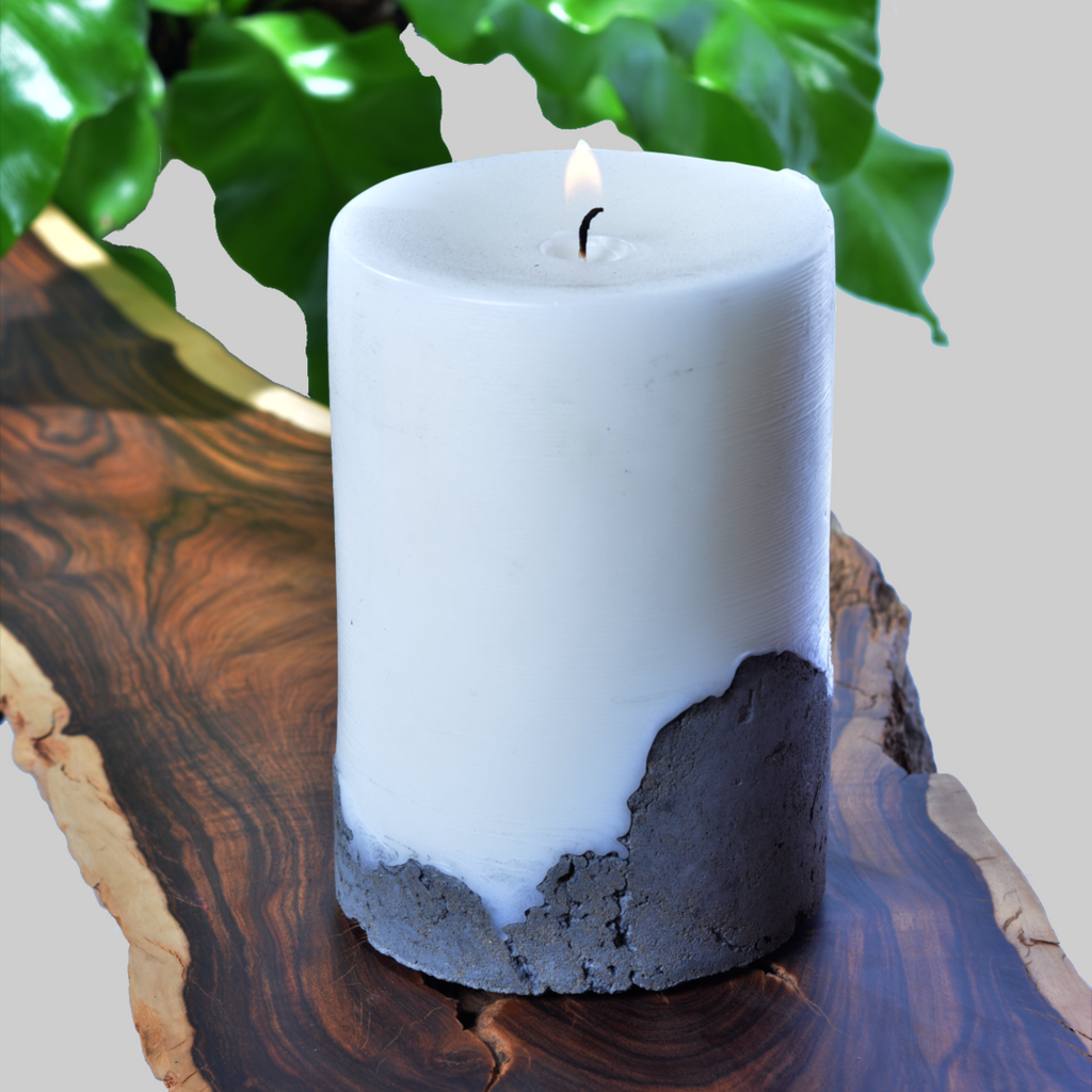 Luxury Handcrafted Local Candles  - Tall  Pillar - NetDécor 