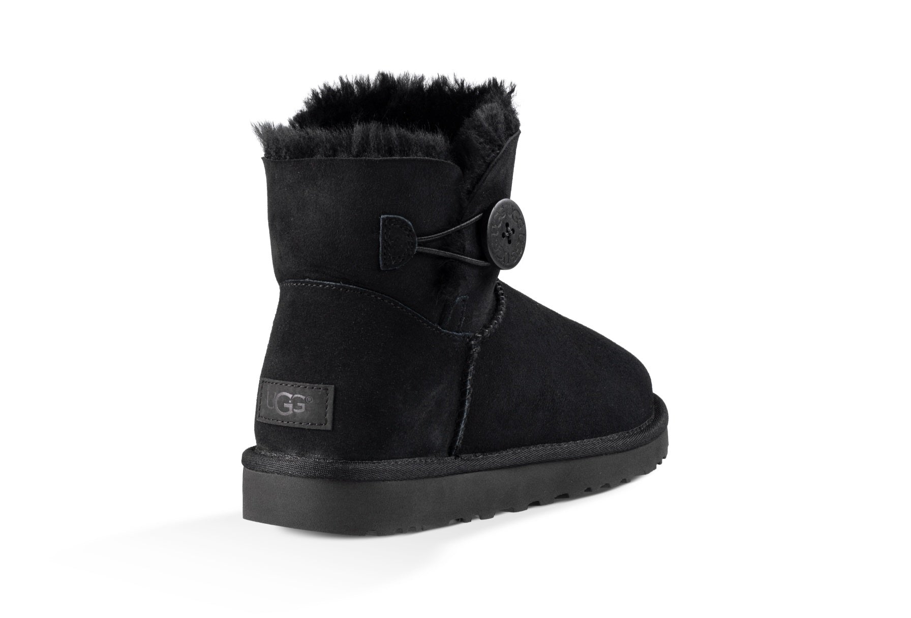 UGG - Mini Bailey Button Black - NetDécor 