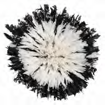 70cm Neutral Coloured Juju Hats - NetDécor 