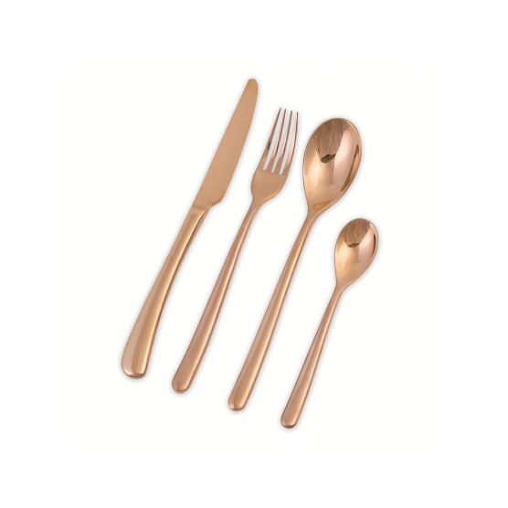 Private Collection Buddha Rose Gold Cutlery Set - NetDécor 