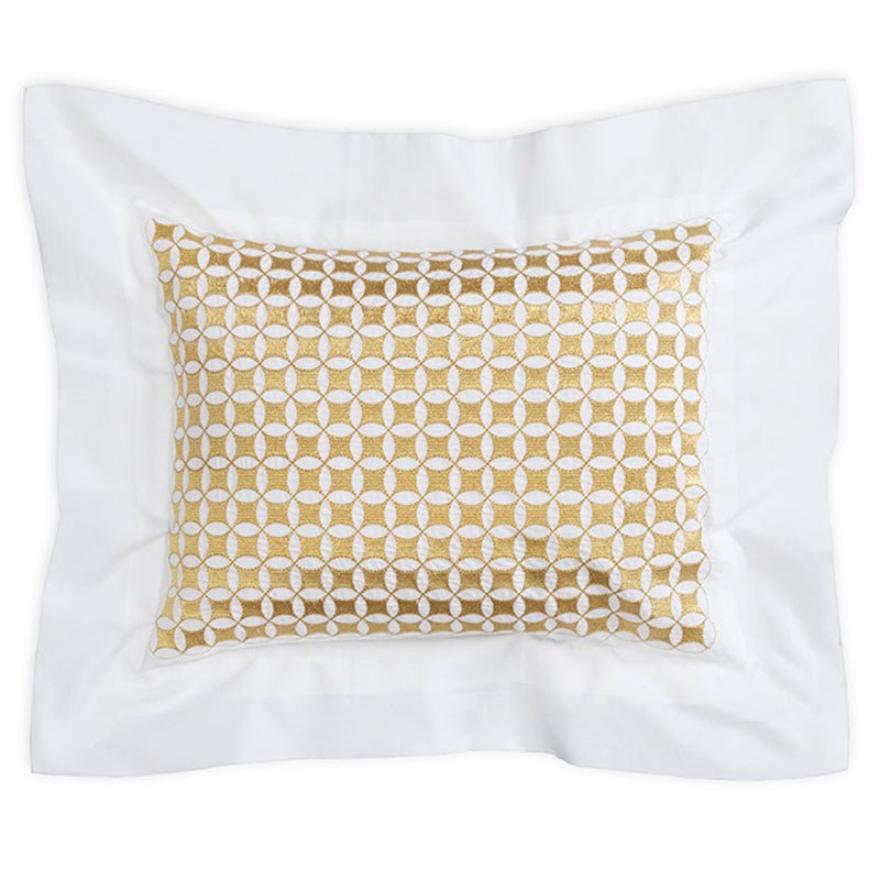 Cavacus White Gold Decorative Pillowcase each - NetDécor 
