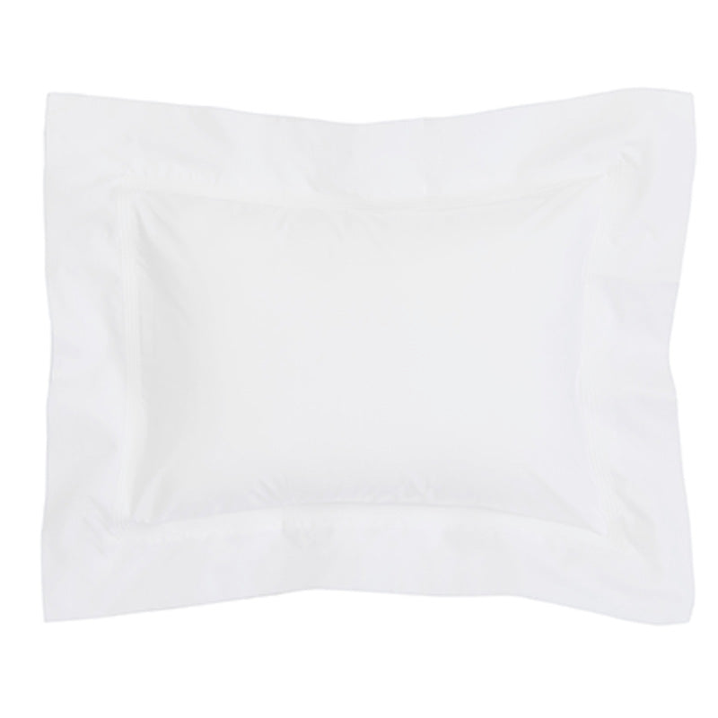 Percale Four Row Cord White White Decorative Pillowcase