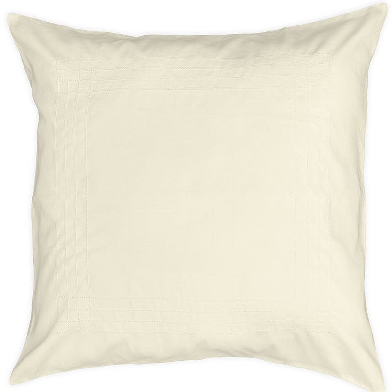 Sateen Grafton Ivory Decorative Pillowcase