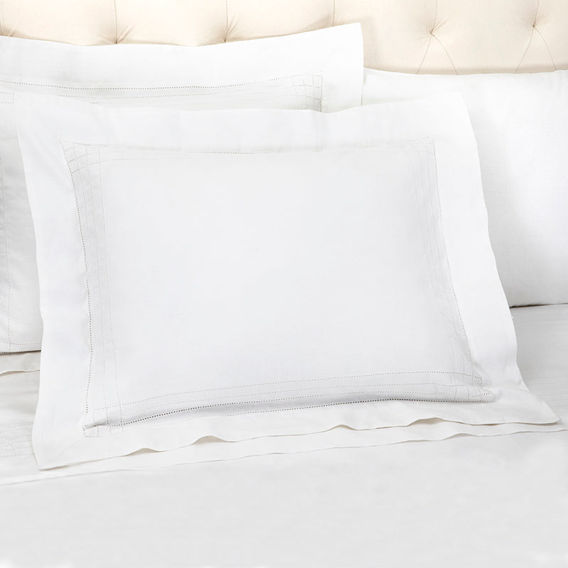 Sateen Grafton White Oxford Pillowcase